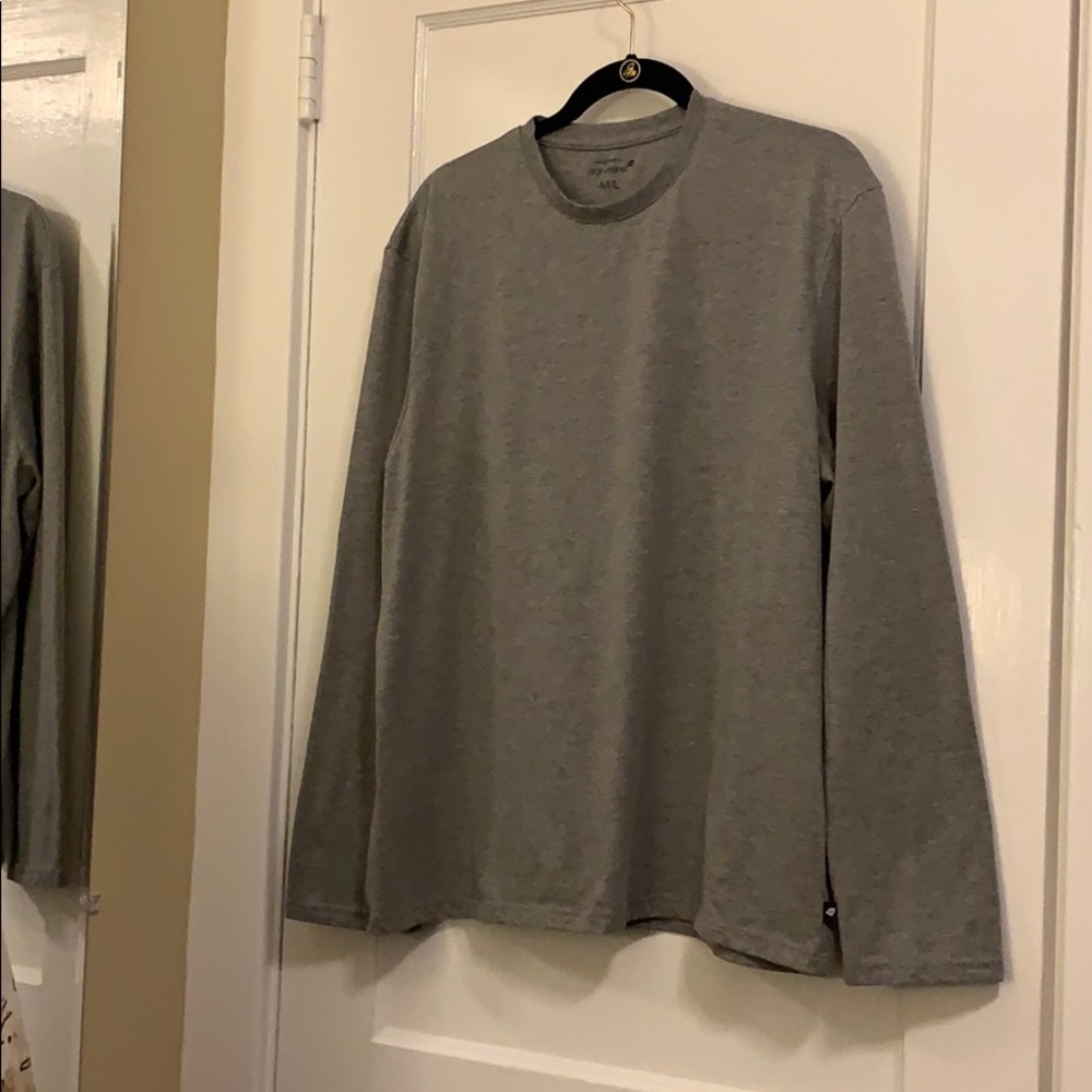 Gray Virgin Atlantic Long Sleeve Tee Large